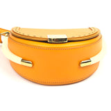 Orange MOONLIGHT Smooth Leather Crossbody Bag / FENDI