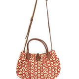 Orange PORTISSOL Daisy Embroidered Bag / JAMIN PEUCH