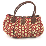 Orange PORTISSOL Daisy Embroidered Bag / JAMIN PEUCH