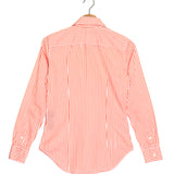 Orange Stripe Cotton Shirt / POLO RALPH LAUREN - Size US 2