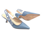 Pastel Blue J'Adior Slingback Pumps / DIOR - Size 36