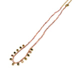 Pearl and Bezel-set Gemstone Necklace