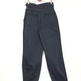 Periscope Blue Lars Tie Waist Cotton Tapered Pants / ULLA JOHNSON - Size 2