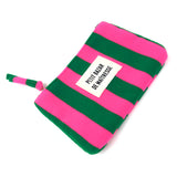 PETIT BAZAR DE MAITRESSE Striped Pochette