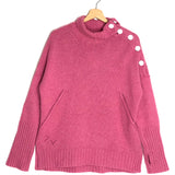 Pink ALMA Turtleneck Cashmere Jumper / ZADIG &amp; VOLTAIRE - Size S