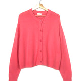 Pink Camelia Wool DAMSVILLE Cardigan / AMERICAN VINTAGE - Size XS/S