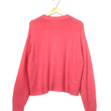 Pink Camelia Wool DAMSVILLE Cardigan / AMERICAN VINTAGE - Size XS/S