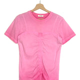 Pink Cotton Corset-style T-shirt / SANDRO - Size 1