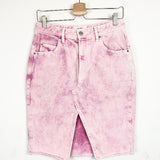 Pink Denim Skirt / ISABEL MARANT ETOILE - Size 38