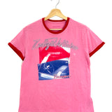 Pink Dreamer Graphic Crewneck T-Shirt / ZADIG & VOLTAIRE - Size S