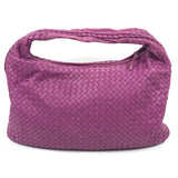 Deep Pink Intrecciato Nappa Leather Large Hobo Bag / BOTTEGA VENETA