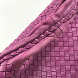Deep Pink Intrecciato Nappa Leather Large Hobo Bag / BOTTEGA VENETA