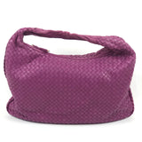Deep Pink Intrecciato Nappa Leather Large Hobo Bag / BOTTEGA VENETA