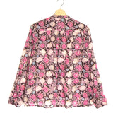 Pink MARIA Floral Print Cotton Voile Blouse / ISABEL MARANT ETOILE - Size 38