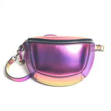 Pink Metallic SKANO Leather Belt Bag / ISABEL MARANT - One Size