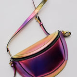 Pink Metallic SKANO Leather Belt Bag / ISABEL MARANT - One Size