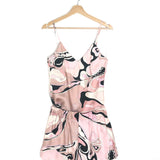 Pink ORCHIDEE Print Silk Twill Set / PUCCI - Size Top IT 44 | Shorts IT 40