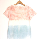 Pink Pastel TORO Rainbow T-shirt / LEON & HARPER - Size L