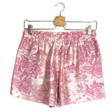 Pink PAXI Toile de Jouy Printed Shorts / ZADIG & VOLTAIRE - Size 36