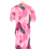Pink Tie-dye SIBARA Jersey Ruched Mini Dress / ISABEL MARANT - Size 38