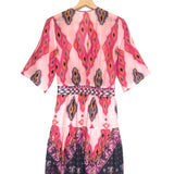 Pink YAYA Printed Mini Dress / BA&SH - Size 0