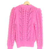 Pink ZACK Knitted Cotton Jumper Sweater / ISABEL MARANT - Size 34