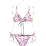Pink ZITA Bandana Bikini / LESLIE AMON