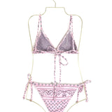 Pink ZITA Bandana Bikini / LESLIE AMON