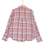Pink/Green Checked Long Sleeves Shirt - One Size