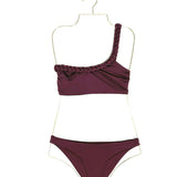 Plum One-shoulder Bikini / KHAVEN - Size S