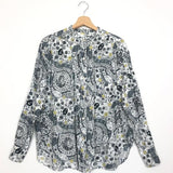 Printed Cotton Shirt with Mandarin Collar - model MEXICA / ISABEL MARANT ETOILE - Size 36