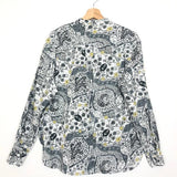 Printed Cotton Shirt with Mandarin Collar - model MEXICA / ISABEL MARANT ETOILE - Size 36