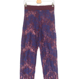 Purple and Red Cotton Lace Pants / ROSEANNA - Size 34