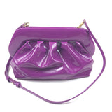 Purple Bios Patent Tropea Clutch Bag / THEMOIRE - One Size