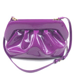 Purple Bios Patent Tropea Clutch Bag / THEMOIRE - One Size