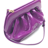 Purple Bios Patent Tropea Clutch Bag / THEMOIRE - One Size