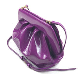 Purple Bios Patent Tropea Clutch Bag / THEMOIRE - One Size