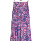Purple FANESSA Paisley-print  Maxi Skirt / BA&SH - Size 0
