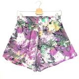 Purple Floral Shorts / LEONIE - Size 0