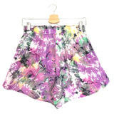 Purple Floral Shorts / LEONIE - Size 0