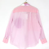 Purple/Pink Tie-Dye Patterns Cotton Panel Shirt / BEATRICE.B - Size S