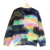 Rainbow Camo YVES Tie-dye Sweatshirt / RAQUEL ALLEGRA - Size 0