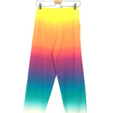 Rainbow Ombre Gradient Sweatpants / MIRA MIKATI - Size S