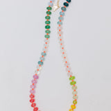 Rainbow Stone Necklace / ANTHROPOLOGIE