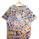 Rainbow Tie Dye T-shirt Dress / RAQUEL ALLEGRA - Size 0