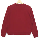 Red AMOUR Embroidered Sweatshirt / MAISON LABICHE - Size S