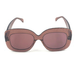 Red Azzedine Square Sunglasses / ALAIA