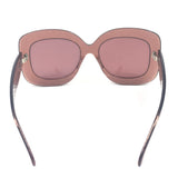 Red Azzedine Square Sunglasses / ALAIA