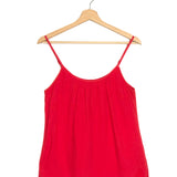 Red BRANDY Gauze Cotton Top / XIRENA - Size XS