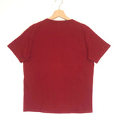 Red Cotton BB Logo T-Shirt / BALENCIAGA - Size L